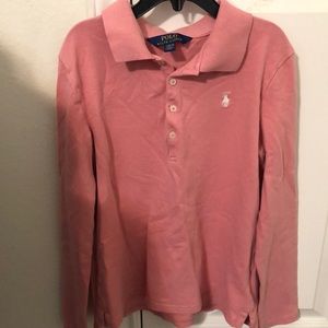 Pink Ralph Lauren long sleeve